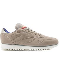 Reebok - Zap Cl Outdoor Lace Up Suede Leather Trainers Aq9778 - Lyst