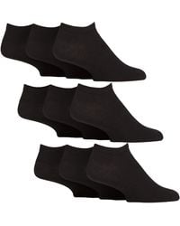 Gentle Grip - 9 Pack Diabetic Trainer Socks, Swollen Feet Wide Ankle - Lyst