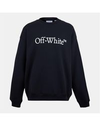 Off-White c/o Virgil Abloh - Skate Relaxed Fit Crew Sweatshirt - Lyst