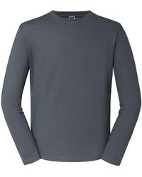 Russell - Classic Long-Sleeved T-Shirt (Convoy) - Lyst