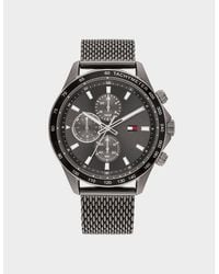 Tommy Hilfiger - Accessories Miles Chronograph Mesh Bracelet Watch - Lyst