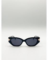 SVNX - Cat-Eye Diamond Infinity Sunglasses - Lyst