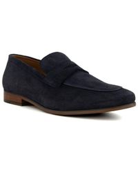 Dune - Silate - Classic Penny Loafers Suede - Lyst