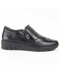 Purapiel - Mocassin Ailina2 Svart - Lyst