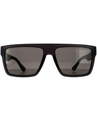 Tommy Hilfiger - Rectangle Matte Polarized Sunglasses - Lyst