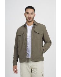 Brave Soul - Lightweight Patch Pocket Shacket - Lyst