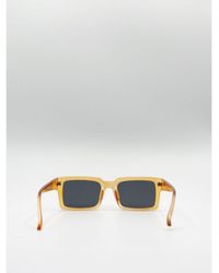 SVNX - Square Crystal Frame Sunglasses - Lyst