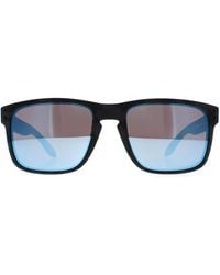 Oakley - Square Matte Camo Prizm Deep Water Polarized Holbrook - Lyst