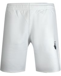 Off-White c/o Virgil Abloh - Caravaggio Arrow Sweat Shorts Cotton - Lyst