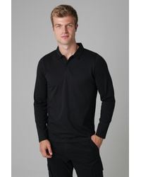 Tokyo Laundry - Long Sleeve Cotton Polo Shirt - Lyst