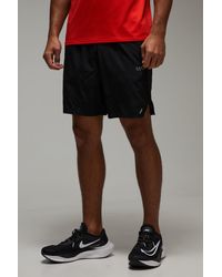 BoohooMAN - Man Active Perforated Stretch Woven 7inch Shorts - Lyst