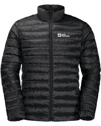 Jack Wolfskin - Jas Zomer Pack&go Down Jacket Zwart - Lyst
