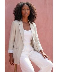 Roman - Textured Light Weight Blazer - Lyst