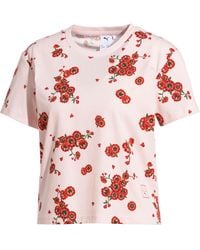 PUMA - X Sue Tsai Tee All Over Print T-Shirt 578221 99 - Lyst