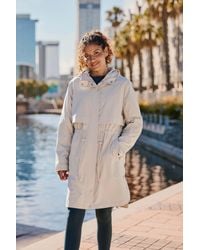 Mountain Warehouse - 'Eden' Mac Coat With Adjustable Waist Water Resistant Jacket Polyamide - Lyst