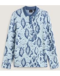 Vans - Raw Instinct Long Sleeves Polo - Lyst