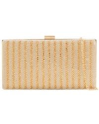 SVNX - Diamante Boxy Clutch - Lyst