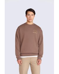 Mountain Warehouse - 'Jonah' Drop Shoulder Sweatshirt Casual Lightweight Cotton Pullover Jumper - Lyst
