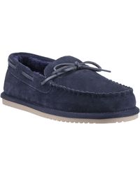 Hush Puppies - Abraham Suede Slippers - Lyst