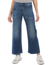 Emporio Armani - Damen-Jeans Mit Weitem Bein 3K2J33 - Lyst
