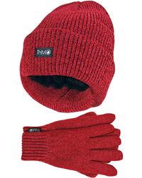THMO - Ladies Thinsulate Hat And Gloves Set - Lyst