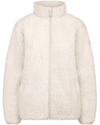 Trespass - Ladies Feathery Fleece Jacket (Ghost) - Lyst