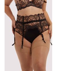 Dita Von Teese Lingerie - Severine Suspender Curve - Lyst