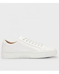 BOSS - Gary Tenn Leather Low-Top Trainers With Branded Lace Loop Nos - Lyst