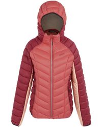 Regatta - Ladies Dalent Quilted Hooded Jacket (Rumba/Mineral) - Lyst
