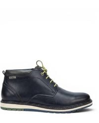 Pikolinos - Leather Lace-Up Ankle Smart Boots - Lyst