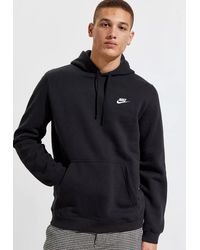 Nike - Club Pullover Hoodie Embroidered Logo - Lyst