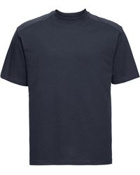 Russell - Europe Short Sleeve Cotton T-Shirt (French) - Lyst