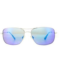 Maui Jim - Aviator Hawaii Sunglasses Metal (Archived) - Lyst