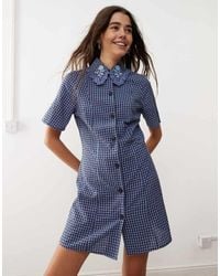 Reclaimed Vintage - Mini Shirt Dress - Lyst