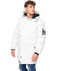 Crosshatch - Milwaka Long Jacket - Lyst