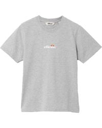 Ellesse - Ladies Svetta 2 T-Shirt (Light Marl) Cotton - Lyst