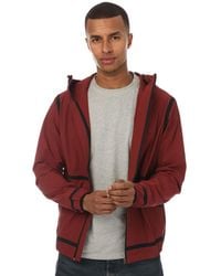 Lacoste - Jacke Für Herren, Mit Kapuze, Leicht (Weinrot) - Lyst