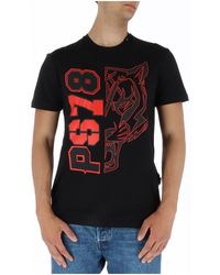 Philipp Plein - Tiger Head Tee Ps87 - Lyst