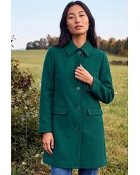 Roman - Petite Collared Button Front Coat - Lyst
