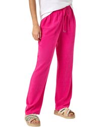 Roman - Full Length Linen Trouser - Lyst