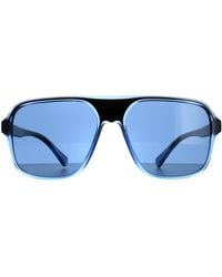 Dolce & Gabbana - Square Transparent And Dark Dg6134 Sunglasses - Lyst