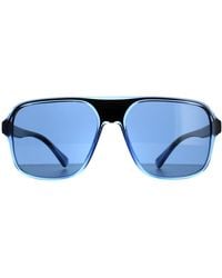 Dolce & Gabbana - Square Transparent And Dark Dg6134 Sunglasses - Lyst