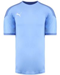 PUMA - Drycell Teamfinal 21 Sleeve Lightblue Training Jersey T-Shirt 656481 18 - Lyst