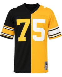 Mitchell & Ness - Nfl Pittsburgh Steelers 75 Greene Split Legacy Jersey - Lyst