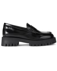 Steve Madden - Leather Langsten Loafers - Lyst