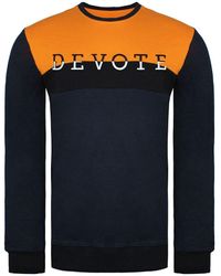 Devote London - Blake Sweater Cotton - Lyst