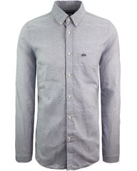 Lacoste - Woven Slim Fit Shirt Cotton - Lyst