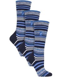 Heat Holders - 3 Pair Multipack Ultra Lite Ladies Ski Socks - Lyst