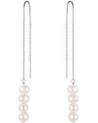 Valero Pearls - Earrings Sterling - Lyst