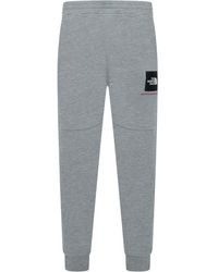 The North Face - Fine Box Joggers Heather Cotton - Lyst